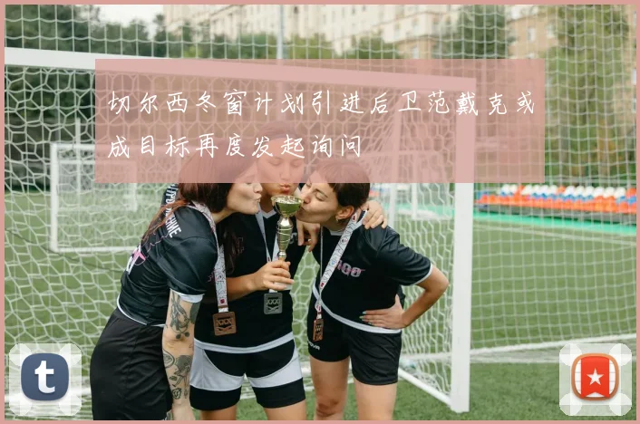 切尔西冬窗计划引进后卫范戴克或成目标再度发起询问